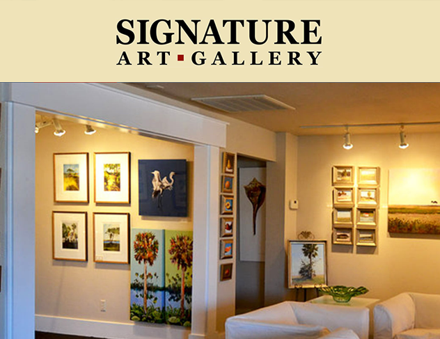 Signature art gallery